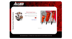 Desktop Screenshot of dealer.alliedcp.com